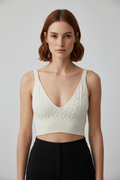 Love Stories Damen Top Beige Größe M