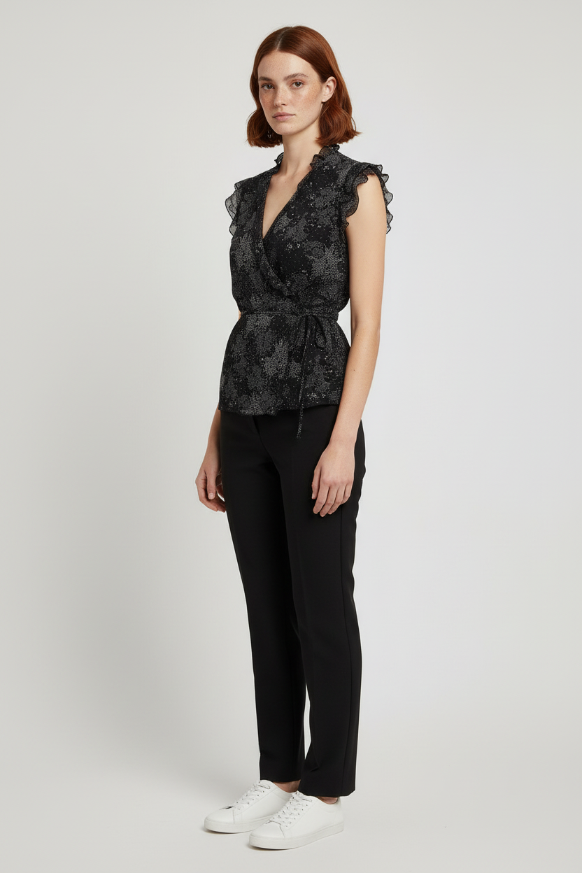 Mexx Damen Top Mehrfarbig Größe XXL