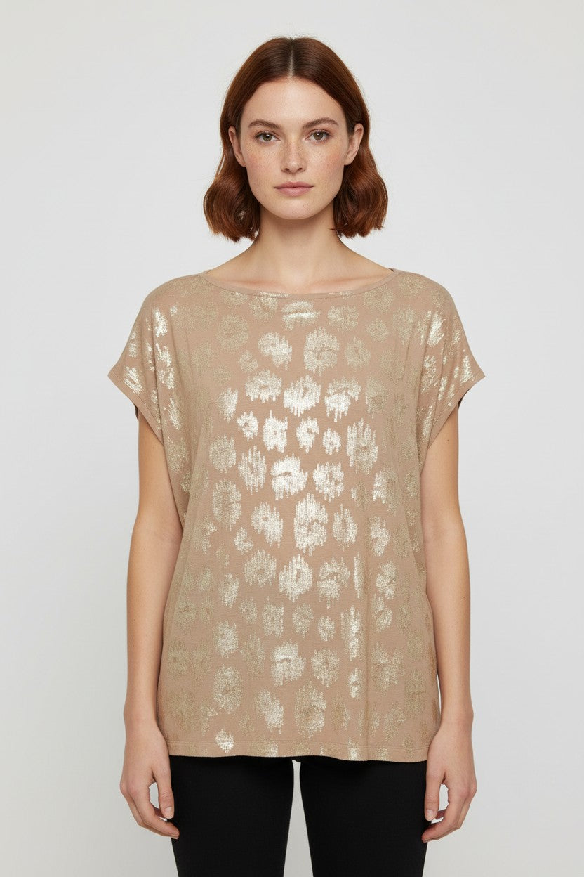 Michael Kors Damen Top Beige Größe XL
