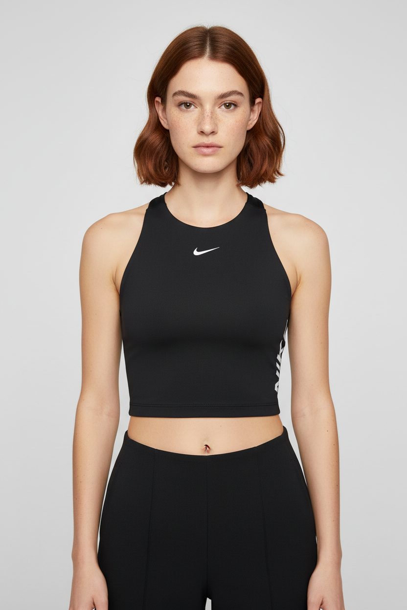 Nike Damen Top Schwarz Größe XS