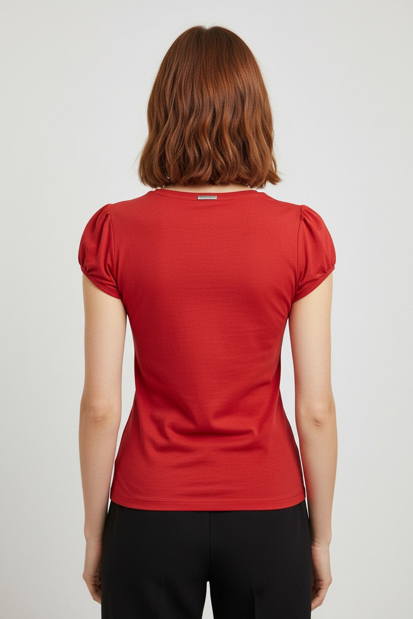 Vive Maria Damen Top Rot Größe XS