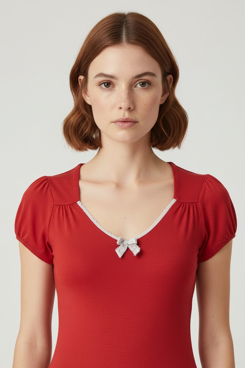 Vive Maria Damen Top Rot Größe XS