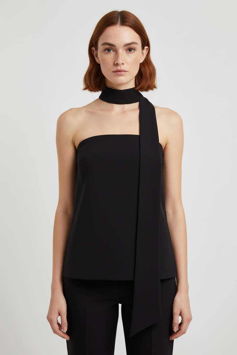 Zara Damen Top Schwarz Größe XS