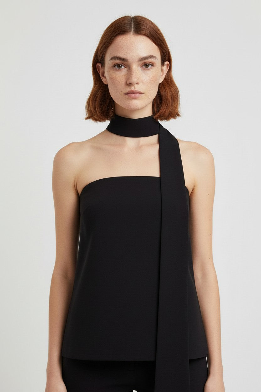 Zara Damen Top Schwarz Größe XS