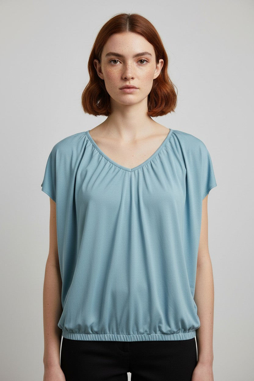 COS Damen Top Blau Größe S