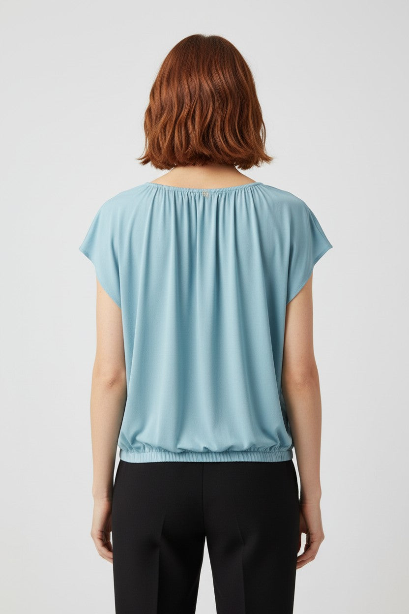 COS Damen Top Blau Größe S