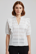 Dante 6 Damen Top Weiß Größe S