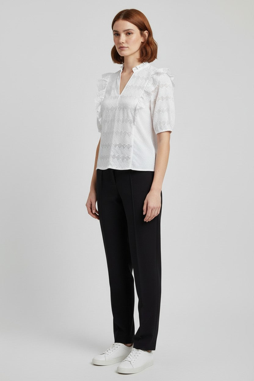 Dante 6 Damen Top Weiß Größe S