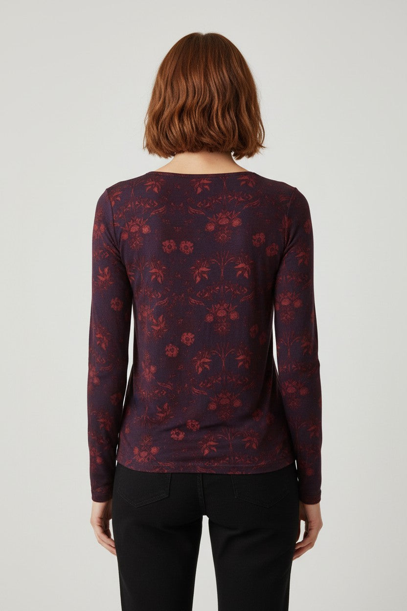 Didi Pretty Different Damen Top Rot Lila Größe 2XL