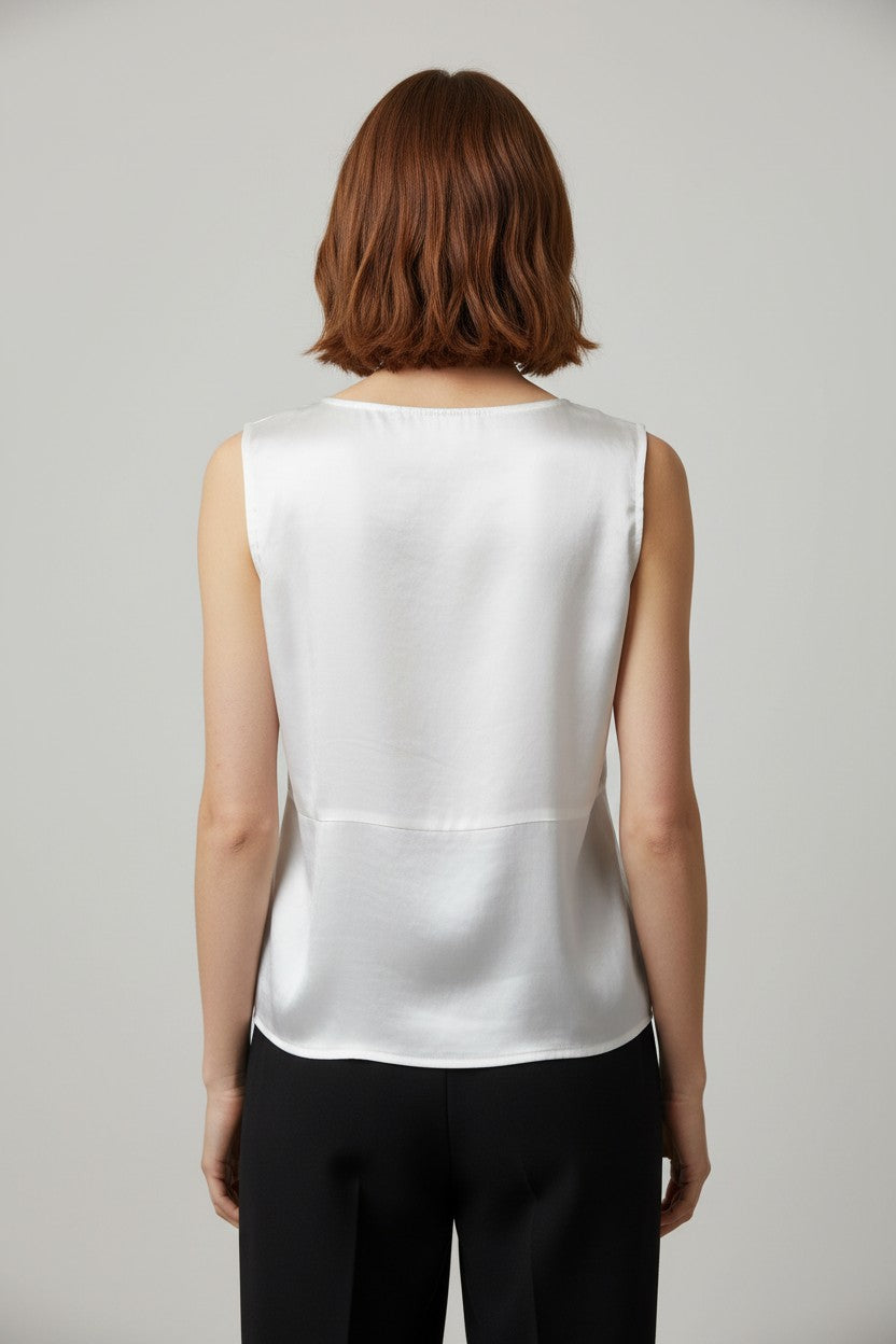 Dressbarn Damen Top Beige Größe L