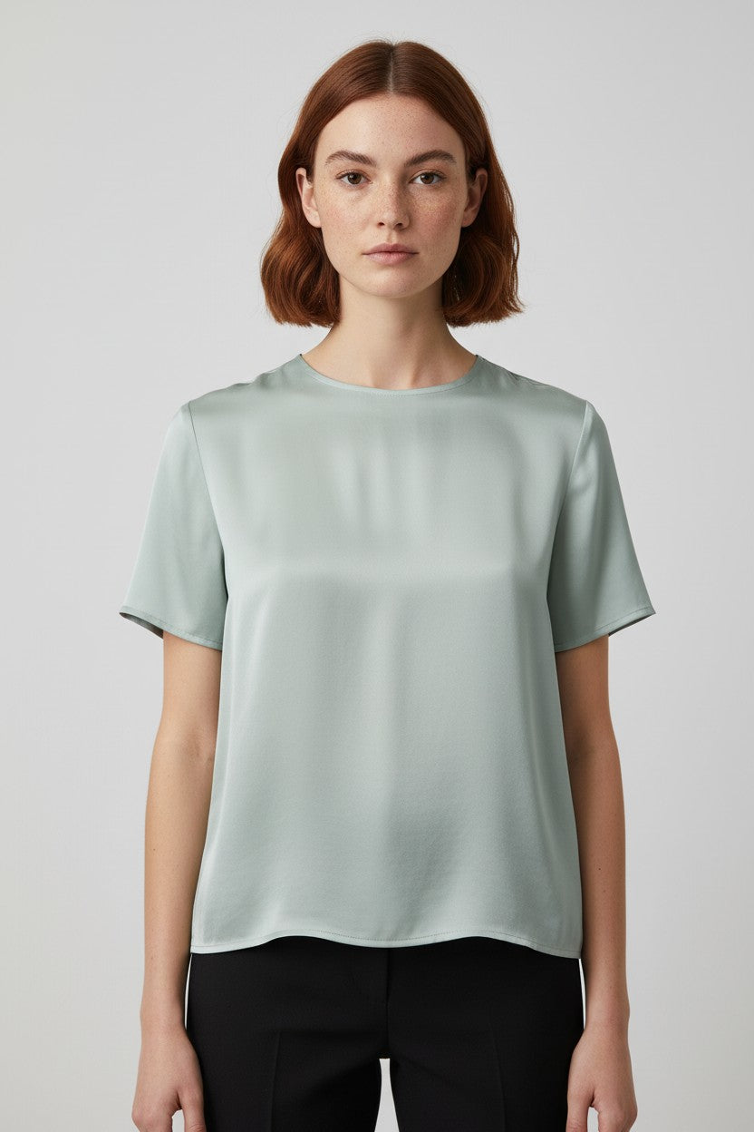 ESPRIT Damen Top Blau Größe XXL
