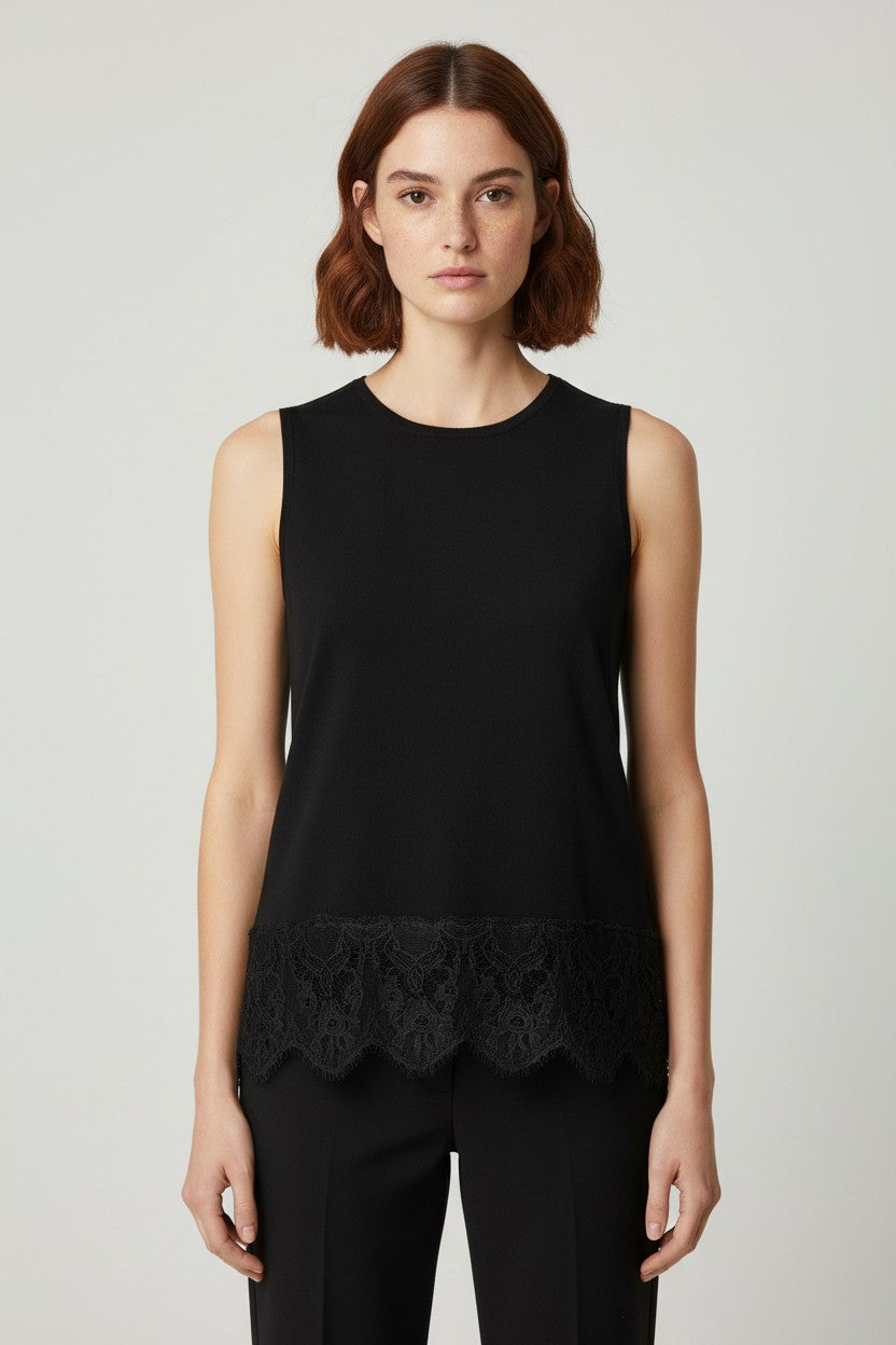 French Connection Damen Top Schwarz Größe S