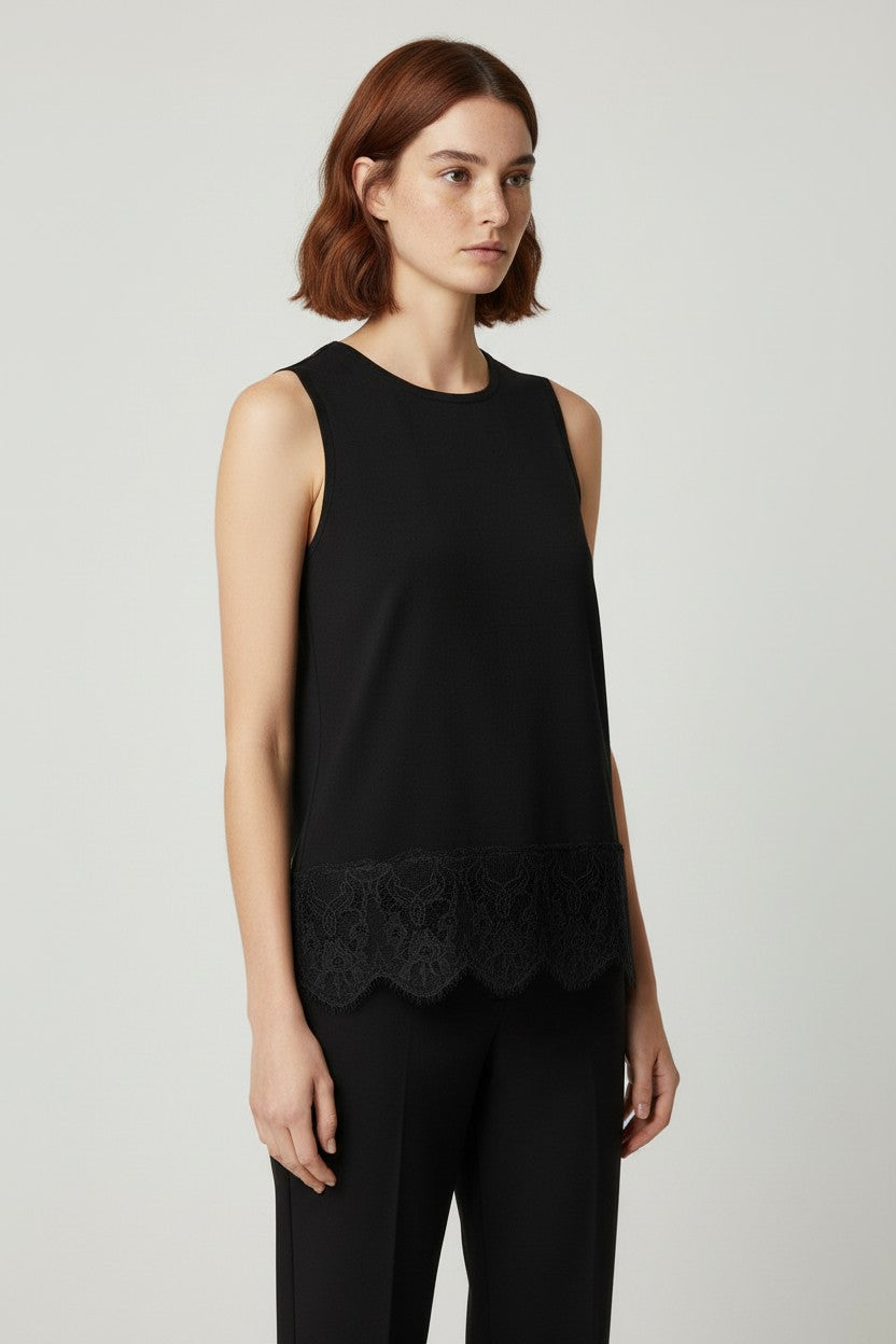 French Connection Damen Top Schwarz Größe S