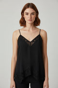 Massimo Dutti Damen Top Schwarz Größe S
