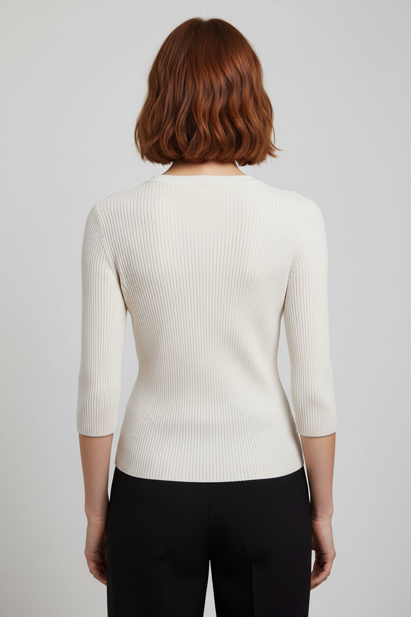 Selected Femme Damen Top Beige Größe XL