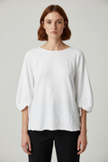 Zara Damen Top Weiß Größe S