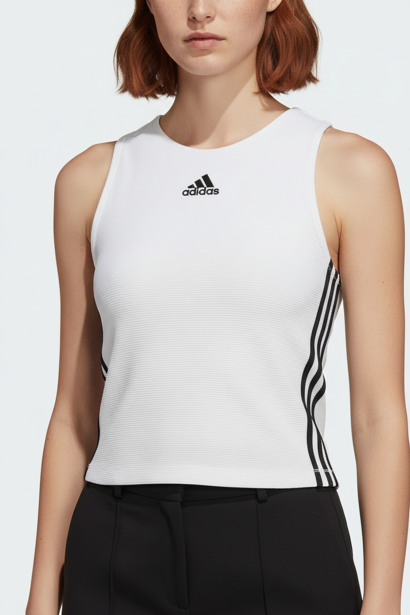 Adidas Damen Top Weiß Größe S
