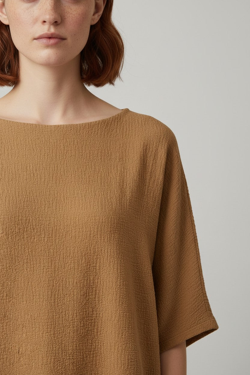 Cider Damen Top Braun Größe 2XL