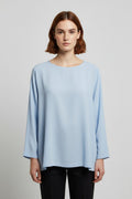 COS Damen Top Blau Größe L