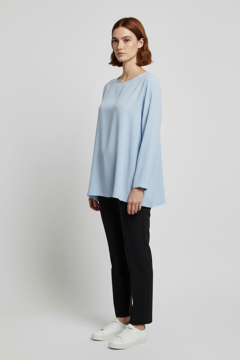 COS Damen Top Blau Größe L