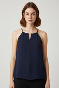 ESPRIT Damen Top Blau Größe XL