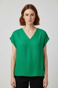 ESPRIT Damen Top Grün Größe 2XL