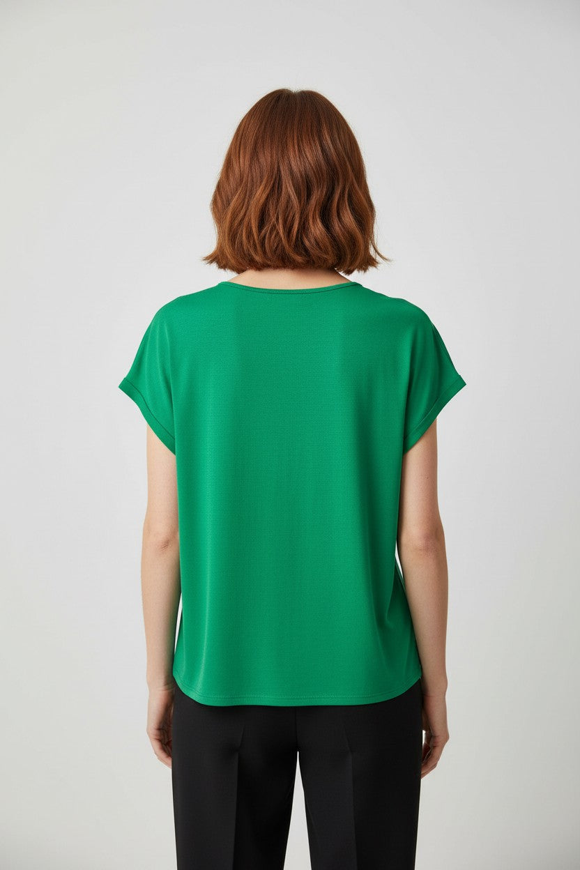 ESPRIT Damen Top Grün Größe 2XL