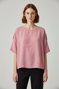 ESPRIT Damen Top Pink Größe XXL
