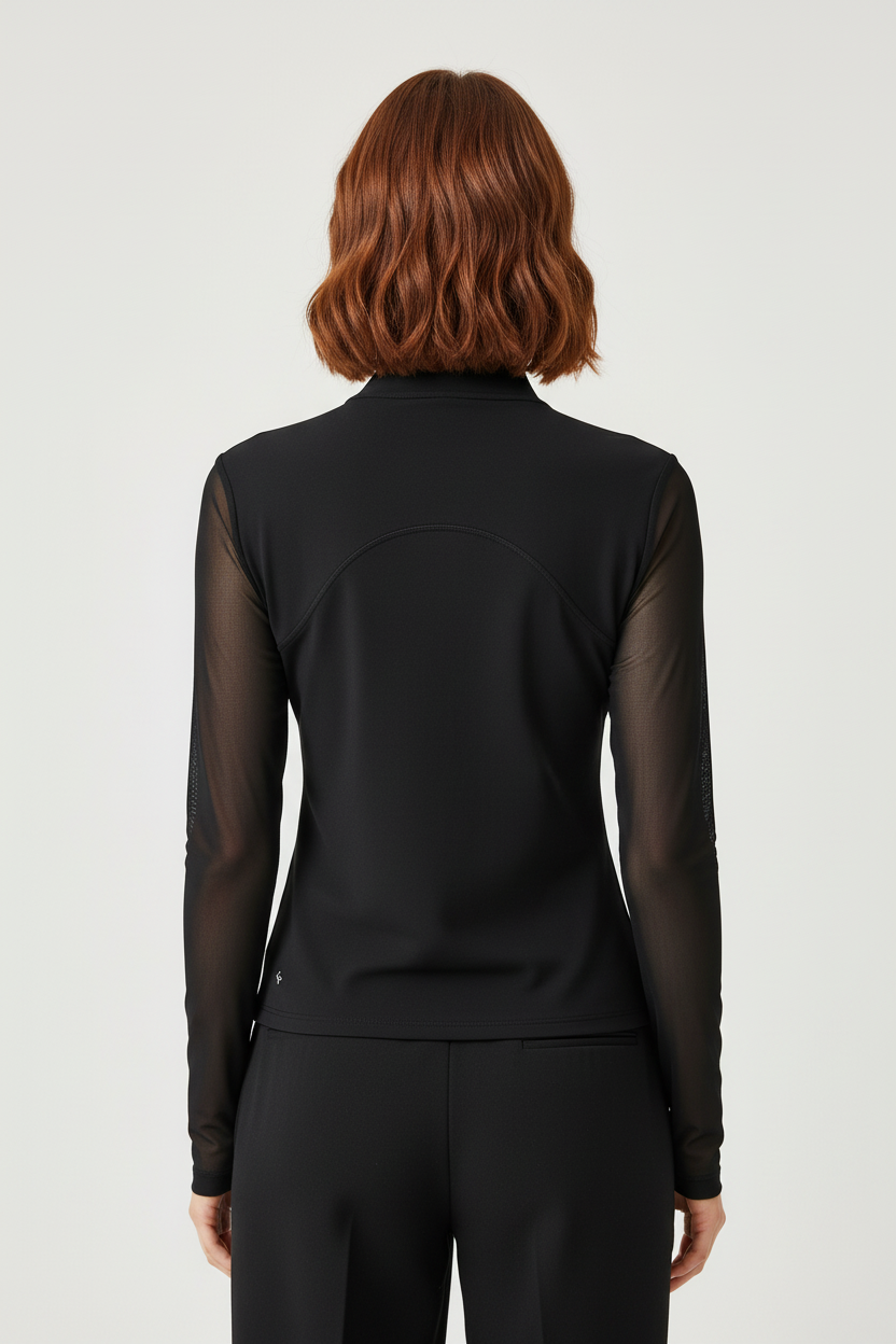 Halara Damen Top Schwarz Größe L