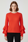 COS Damen Top Rot Größe M