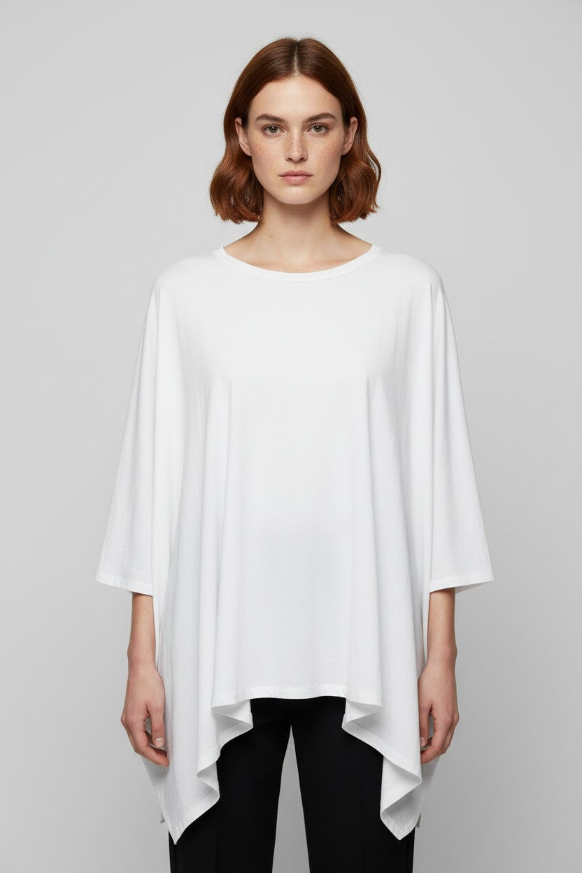 COS Damen Top Weiß Größe M/L
