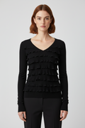 Diesel Damen Top Schwarz Größe M