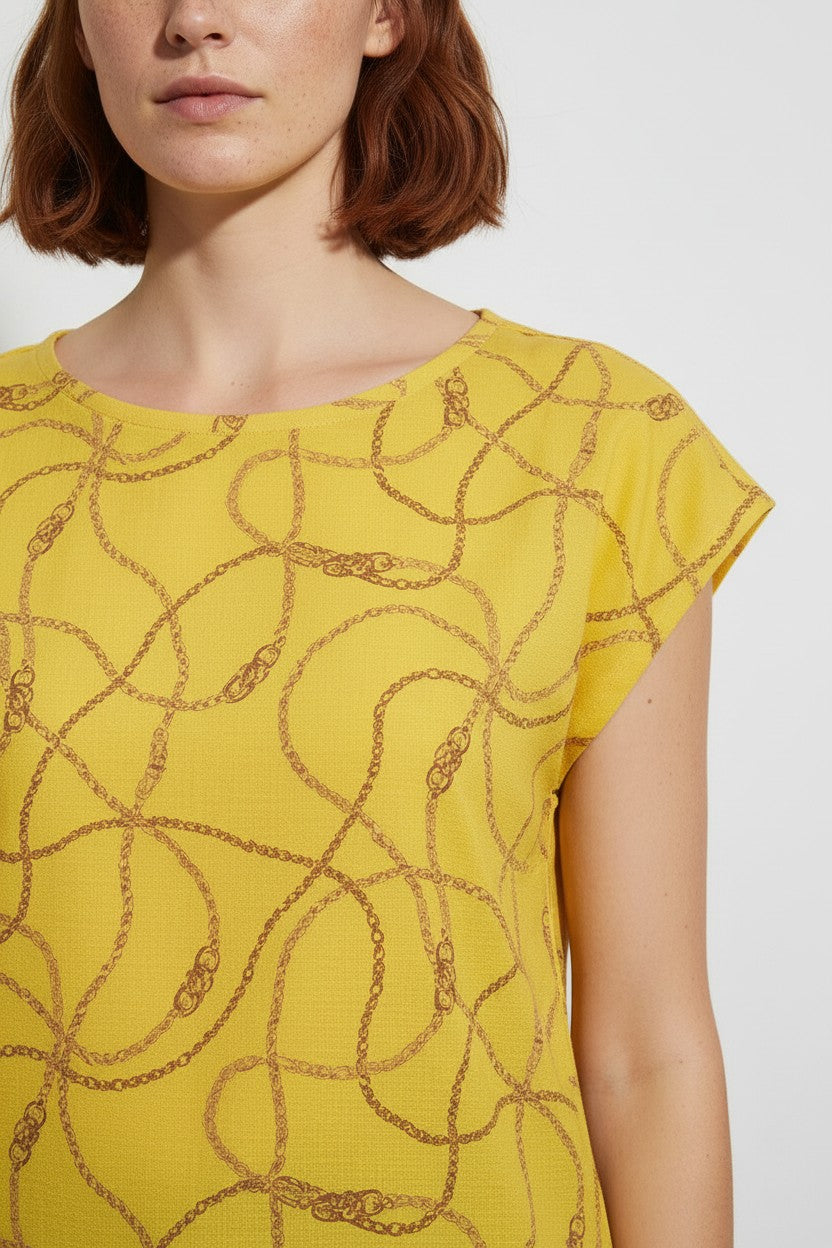 Lauren Ralph Lauren Damen Top Gelb Größe M