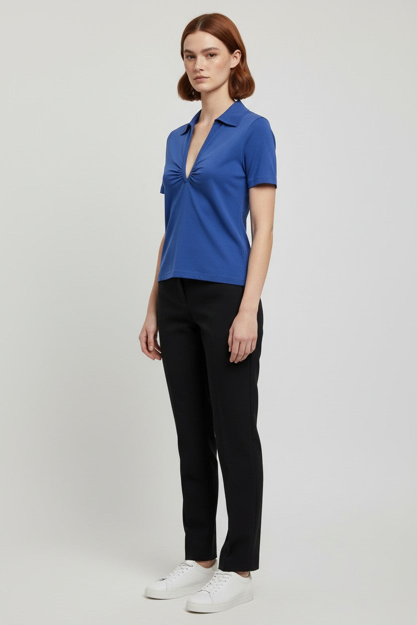 Mexx Damen Top Blau Größe L