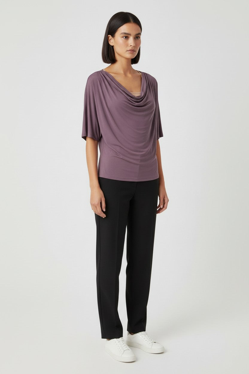 Anna Field Damen Top Lila Größe L