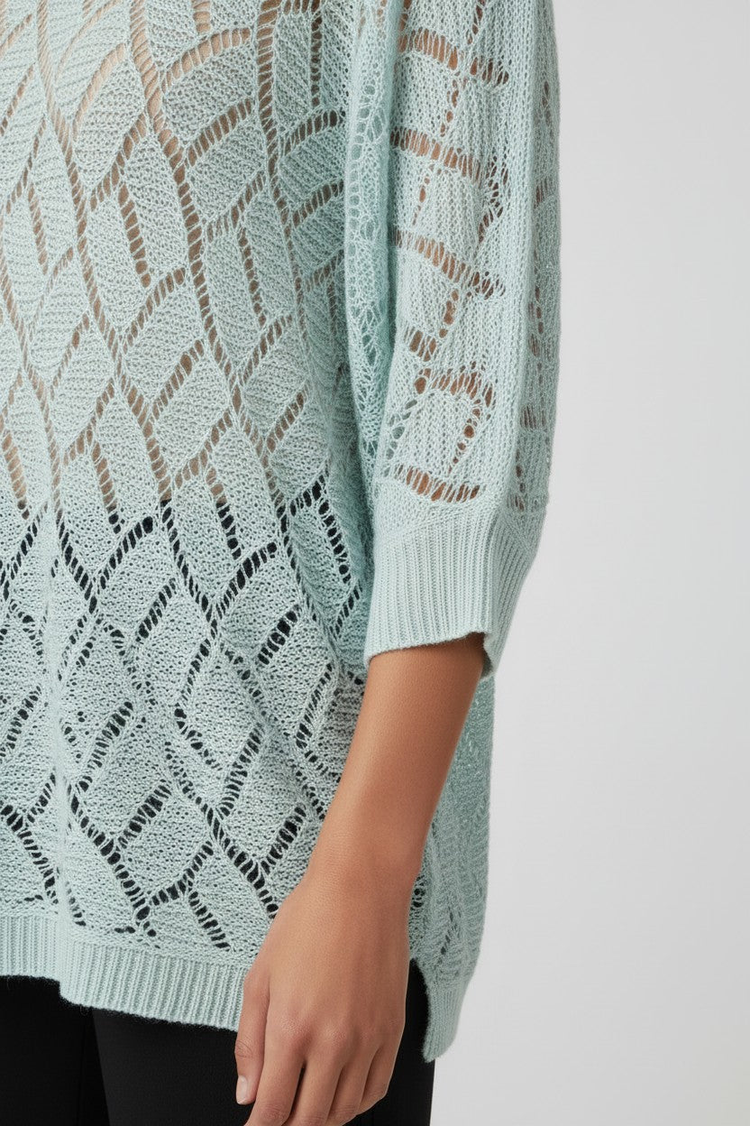 Ever Me Damen Top Türkis Größe XL