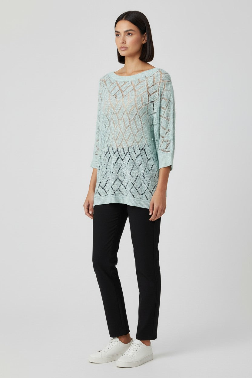 Ever Me Damen Top Türkis Größe XL