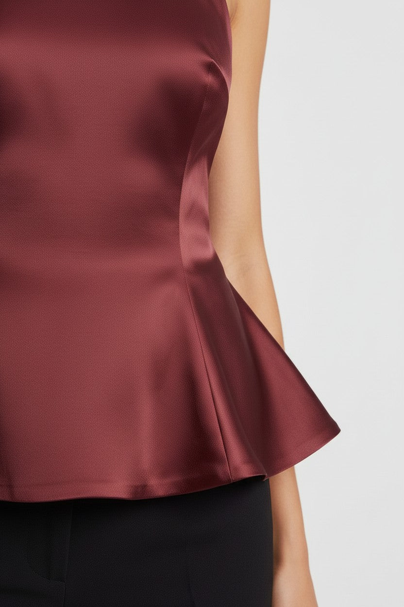 Gina Tricot Damen Neckholder Top Lila Größe XS
