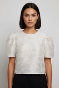 Lindex Damen Top Beige Größe M