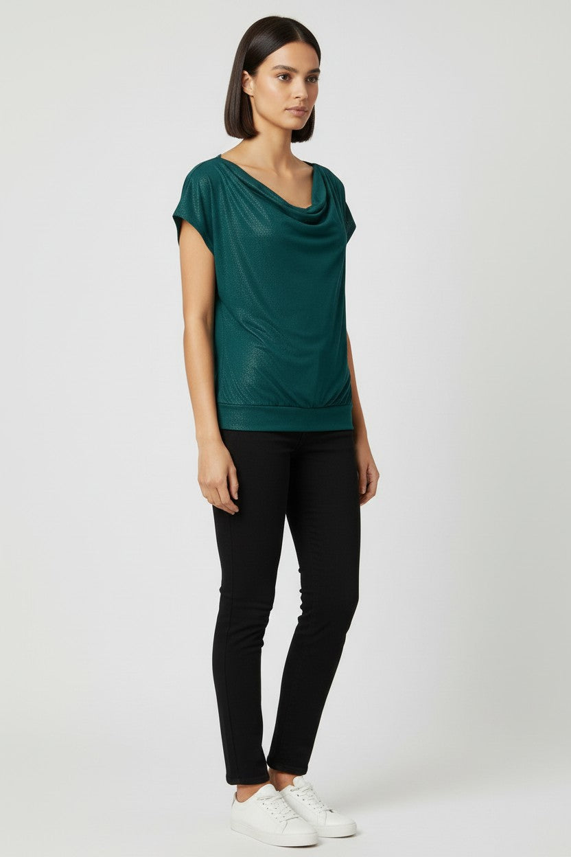 Mexx Damen Top Grün Größe M