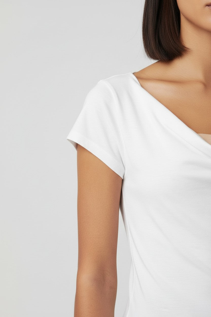 Orsay Damen Top Weiß Größe XS