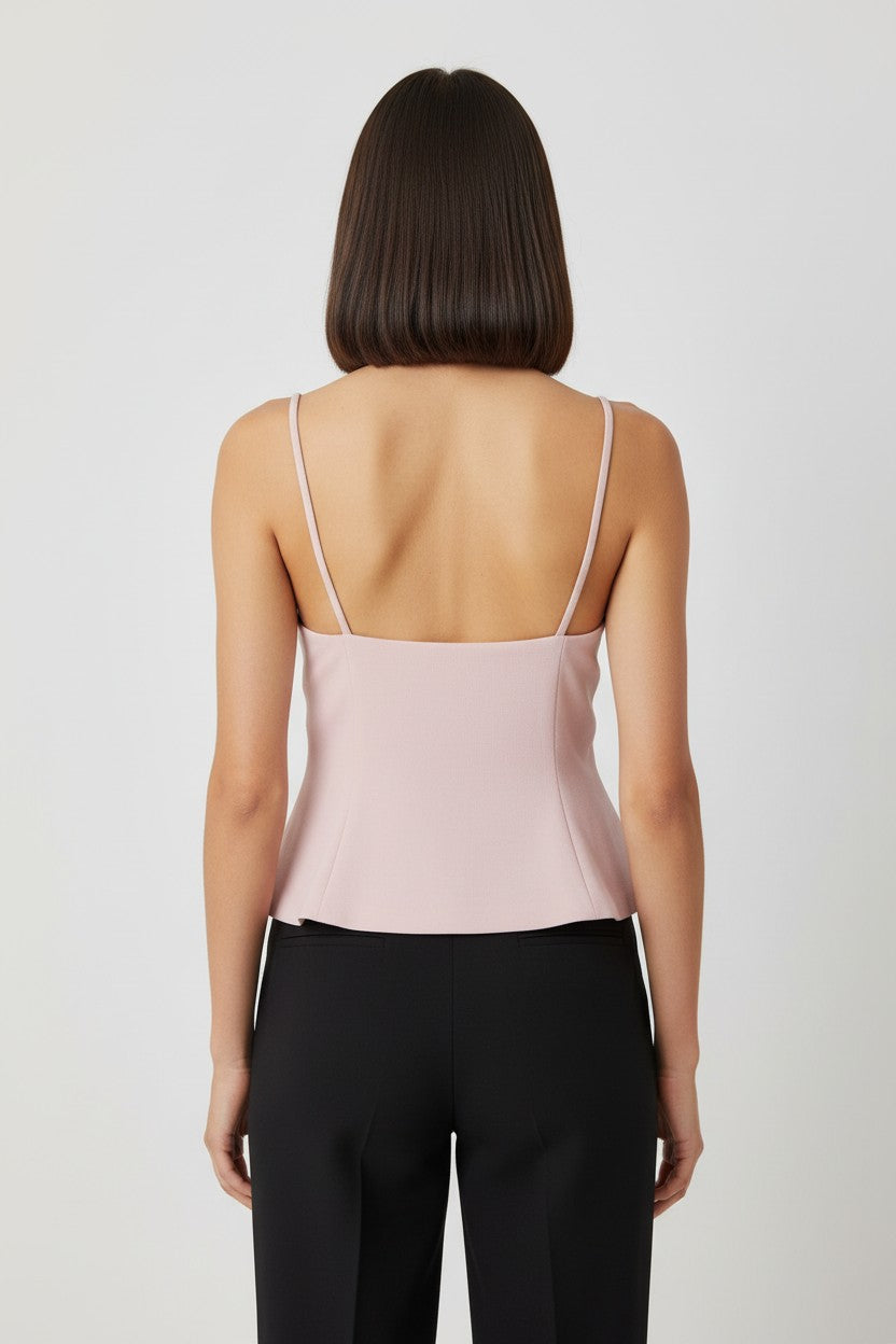 Zara Damen Top Pink Größe XXL
