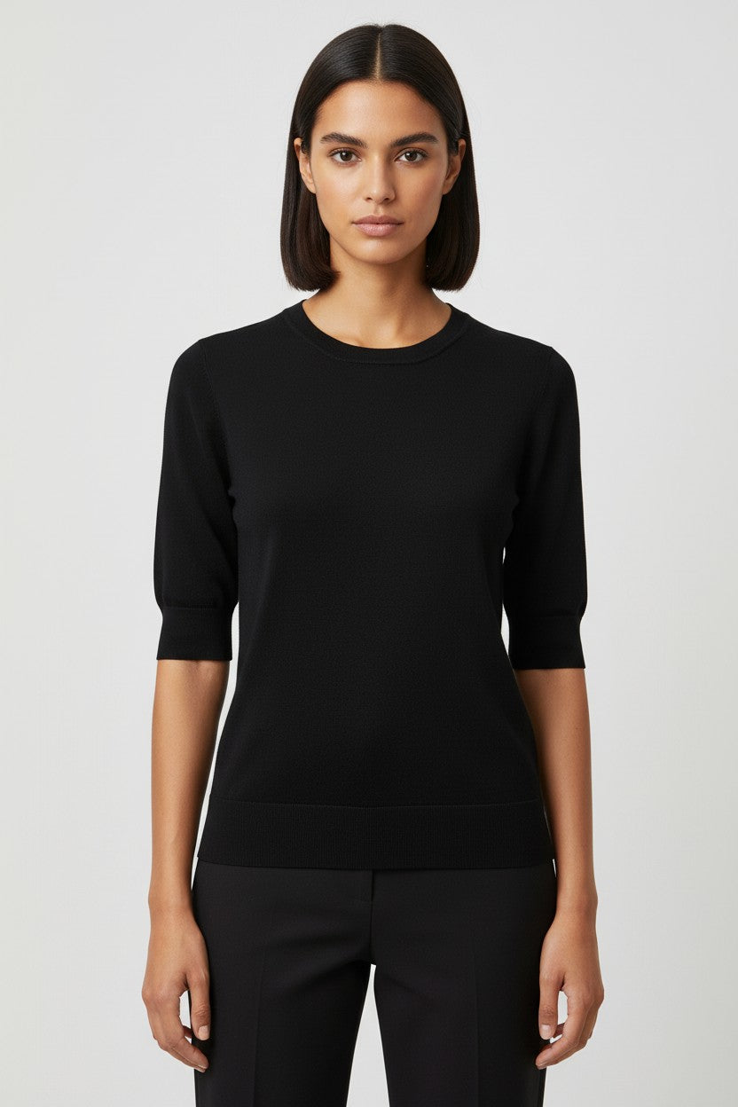 Zara Damen Top Schwarz Größe XL