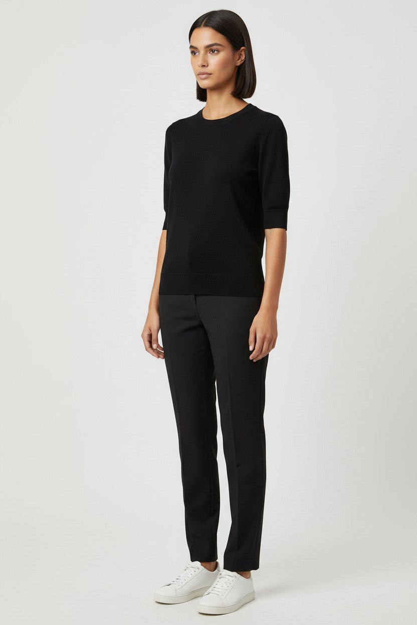 Zara Damen Top Schwarz Größe XL