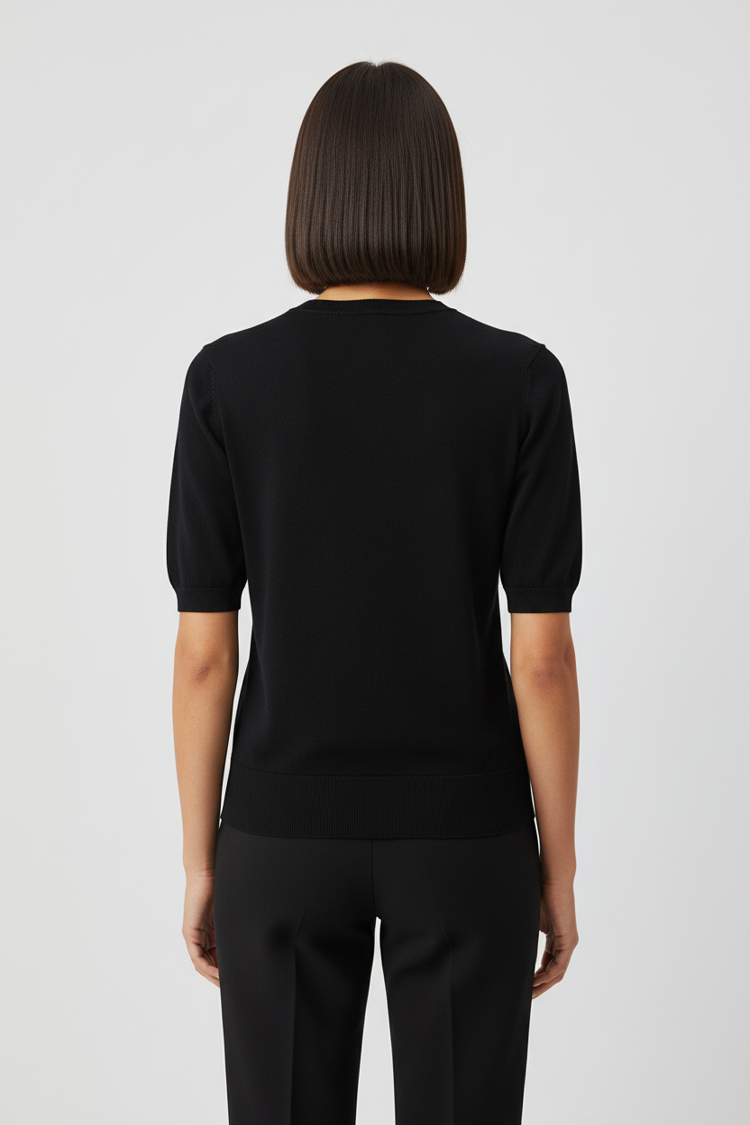 Zara Damen Top Schwarz Größe XL