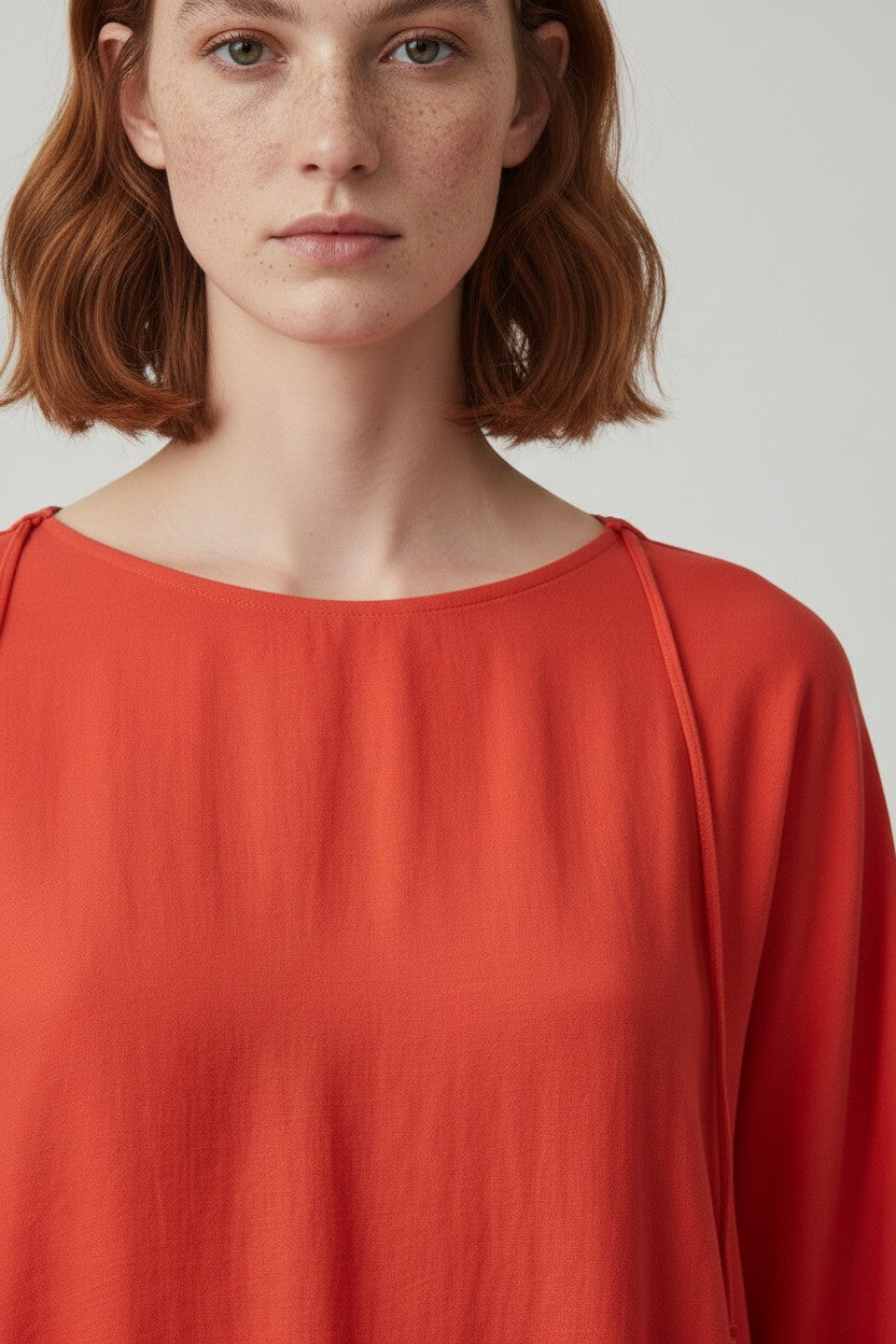 COS Damen Top Rot Größe L