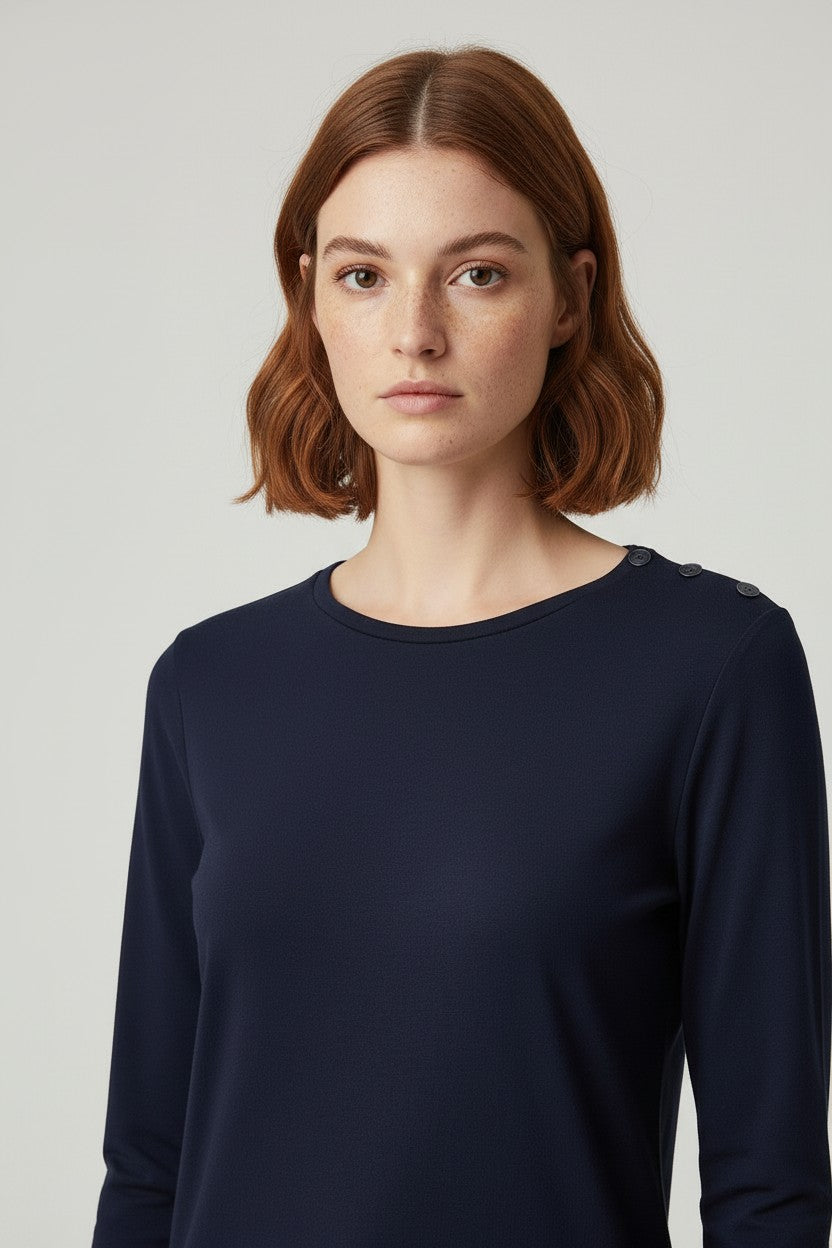 ESPRIT Damen Top Blau Größe XXL
