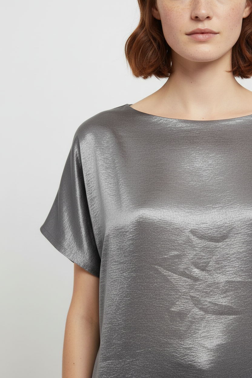 ESPRIT Damen Top Grau Größe XL