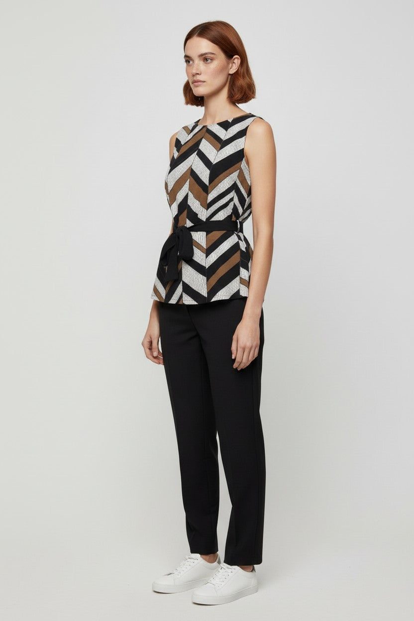 ESPRIT Damen Top Mehrfarbig Größe 2XL