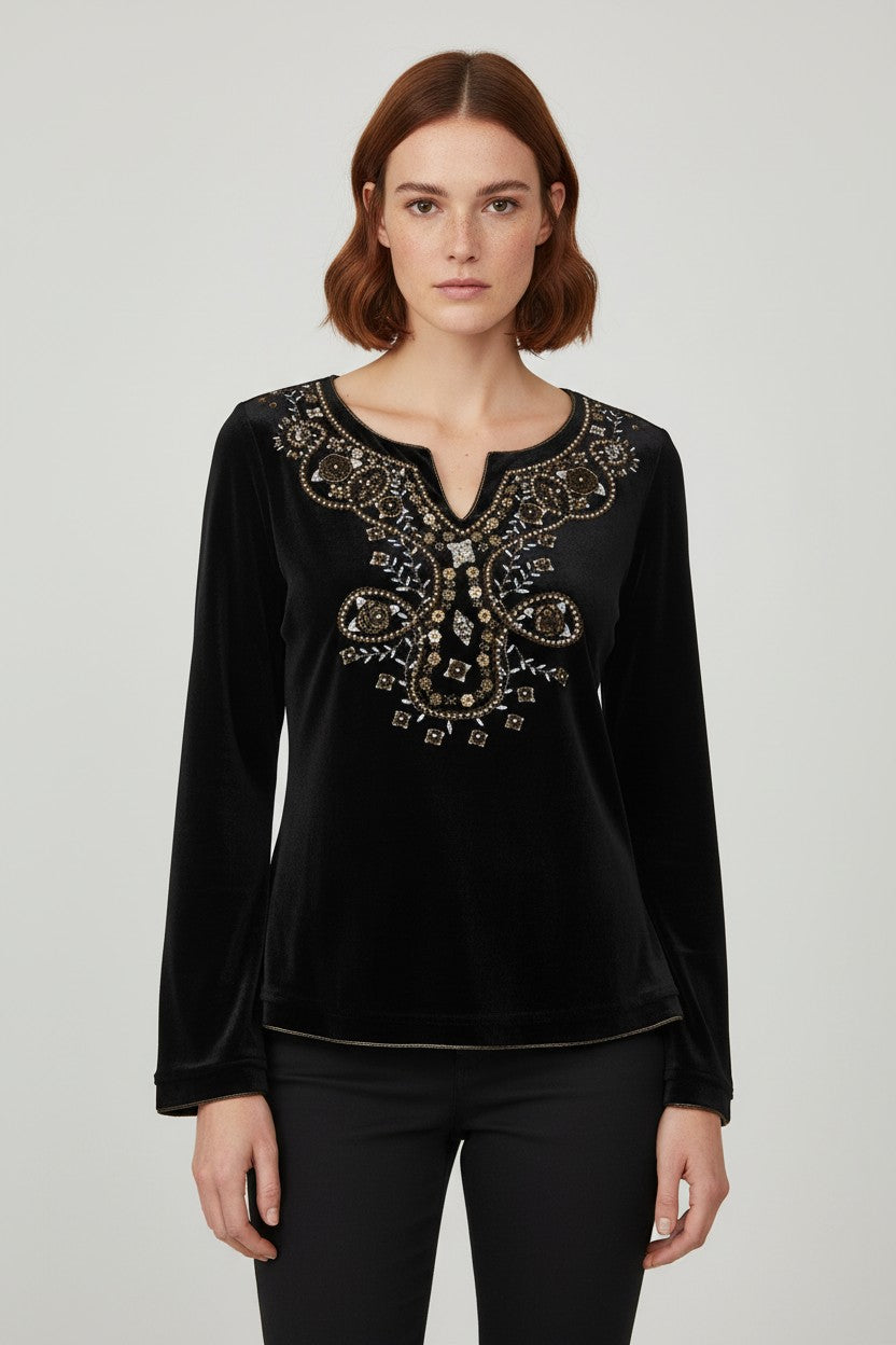 New Sensation Damen Peplum Top Größe L/XL